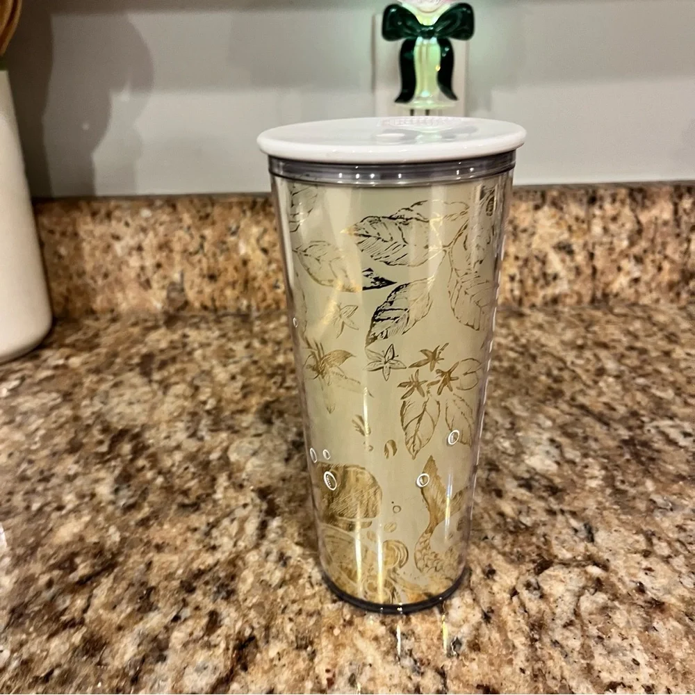 New Starbucks Philippines Gold White Whale Siren Cold Cup Asia Overseas
